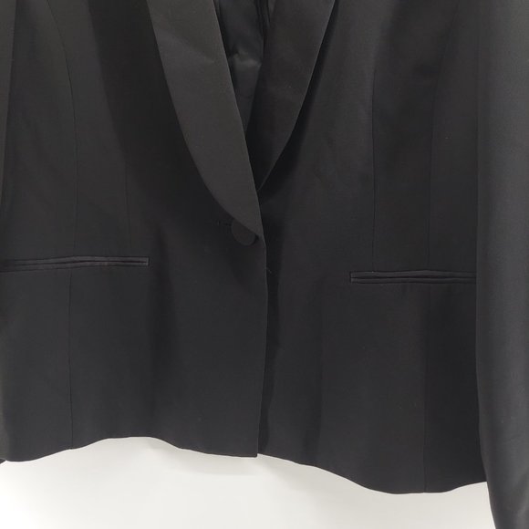 Kasper Jackets & Coats Kasper Separates Classic Black Lined Blazer